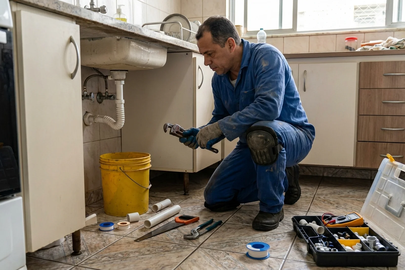 Reparos hidráulicos e detecção de vazamento em São José do Rio Preto-SP